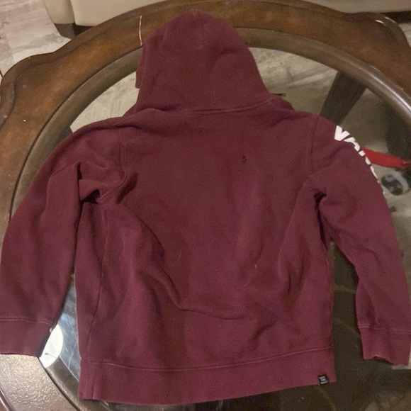 maroon vans jacket. kids S - Picture 2 of 2
